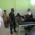 Danramil 0822/07 Maesan Bantu Korban Kecelakaan Di Pancoran