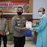 Polisi Peduli, Ratusan Anggota Polres Jombang Donor Darah Peringati Hari Donor Darah Sedunia