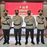Kapolda Jatim Pimpin Upacara Sertijab Kapolresta Banyuwangi