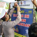 Gelar Doa Bersama,Sat Lantas Polres Pasuruan Ajak Masyarakat Tekan Angka Kecelakaan