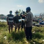 Kanit Muncar Satpolairud Polresta Banyuwangi Aiptu Bambang Supriyanto Melaksanakan Giat Patroli Kamtibmas
