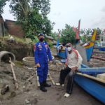 Satpolairud Polresta Banyuwangi melaksanakan kegiatan sambang dan patroli