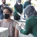 Polresta Malang Kembali Gelar Vaksinasi Drive Thru Sambut Kompetisi Liga 1