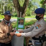 Bripka S.A Sajidi Melaksanakan Giat Sambang dan Patroli