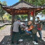 Aiptu Teguh Wicaksono : Giat Patroli Dalam Rangka OPS Aman Nusa II Wisata GWD Dan Pengamanan Tempat Wisata