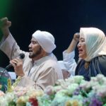 Bupati Anna Mu’awanah Beserta Jajaran Forkopimda Bersholawat Bersama Syekher Mania