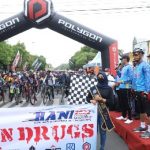Mas Bupati Ajak Masyarakat Tolak Narkoba, Ikuti Gowes Peringatan HANI 2022