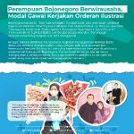 Modal Gawai Kerjakan Orderan Karya Ilustrasi, Perempuan Bojonegoro Kreatif Berwirausaha