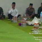 Kapolsek Widang Bersama Forkopimka Gelar Malam Tirakatan Dengan Tokoh Dan Masyarakat