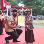 Mas Lindra Pimpin Apel Besar Hari Pramuka, Peringatan Hari Pramuka Ke – 61