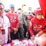 Pasar Murah IKA Unair Tuban di Apresiasi Gubernur Dan Bupati Tuban