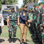 Mas Lindra Gelar Apel Pasukan dan Perlengkapan Penanggulangan Bencana