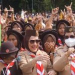 Bupati Anna Pimpin Upacara Pembukaan, Jelajah Santri VII Jawa Timur