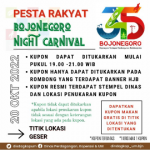 85 Rombong Kuliner Gratis Meriahkan Rangkaian HJB ke – 345