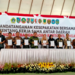 Pemkab Bojonegoro Teken MoU Untuk Bangun Kawasan Grebang Ratubangnegoro Kertowilangan