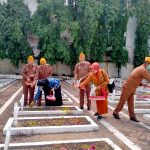 Pemkab Bojonegoro Bersama Veteran Gelar Kegiatan Tabur Bunga di TMP, Hari Pahlawan