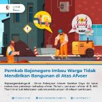 Pemkab Bojonegoro Imbau Warga Tidak Mendirikan Bangunan di Atas Afvoer