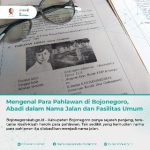 Abadi dalam Nama Jalan dan Fasilitas Umum, Para Pahlawan di Bojonegoro