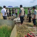 Polisi Tuban Pengamanan Proses Eksekusi Tanah Sawah di Desa Minohorejo