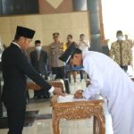 Mas Bupati : Segera Beradaptasi Susun APBDes 2023, Lantik 47 Kepala Desa