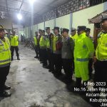 Kapolsek Pimpin Pengamanan Pemberangkatan Warga Nahdatul Ulama Sambut Harlah 1 Abad