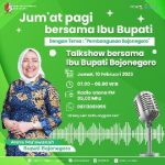 Bupati Anna Mu’awanah Talkshow di Radio, Menjawab Pertanyaan Warga Seputar Pembangunan