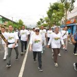 Kemendes PDTT dan Pemkab Bojonegoro Gelar Fun Walk, Meriahkan Hari RPL Desa