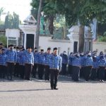 Sekda Tuban Tekankan Target Kinerja Harus Terpenuhi, Pimpin Apel Perda Ramadhan 1444 H