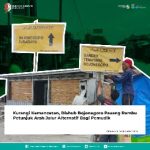 Dishub Bojonegoro Pasang Rambu Petunjuk Arah Jalur Alternatif Bagi Pemudik, Kurangi Kemacetan