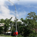 Beri Rasa Aman Pemudik, Pemkab Bojonegoro Pasang PJU di Jalur Perbatasan