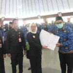 Ambil Sumpah PNS Baru, Bupati Bojonegoro : Bangun Loyalitas dan Integritas terhadap Negara