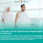 1.629 Calon Jemaah Haji Bojonegoro Siap Berangkat ke Tanah Suci