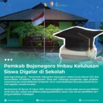 Pemkab Bojonegoro Imbau Kelulusan Siswa Digelar di Sekolah