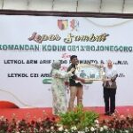 Pisah Sambut Dandim 0813 Bojonegoro, Letkol Arm Arif Yudho : Terimakasih Ibu Bupati