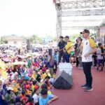 Kolaborasi 3 Kecamatan Dengan Jalan Sehat Sedot Antusiasme Warga