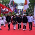 KPU Bojonegoro Gelar Kirab Pemilu, Bupati Anna Ajak Warga Gunakan Hak Pilih untuk Masa Depan