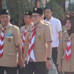 Pj. Bupati Bojonegoro Pimpin Apel Hari Pramuka Ke – 62, Kobarkan Semangat Hadapi Masa Depan