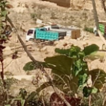 Truk Muatan Tambang Galian C Beroperasi Lagi di Ruas Jalan Grabagan – Banyubang Tuban