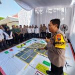 Simulasi SISPAMKOTA Digelar di Pendopo, Cegah Potensi Konflik Selama Tahapan Pemilu di Bojonegoro