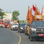 Kirab Pataka Dimulai, Masyarakat Sambut Meriah