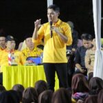 Hadiri Kemah Kebangsaan, Mas Bupati Ajak Anak Muda Berpolitik Riang Gembira