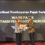 Pemkab Bojonegoro Raih 2 Penghargaan Kontribusi Pembayaran Pajak Terbesar