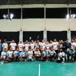 Jalin Keakraban, Diskominfo-SP Tanding Bulu Tangkis Bersama Wartawan