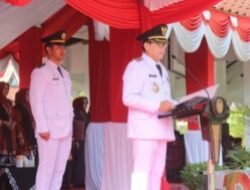 Pj Bupati Adriyanto Pimpin Upacara Puncak Peringatan HJB Ke-347