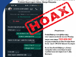 Beredar Akun WhatsApp Palsu Mengatasnamakan Kadin PU SDA, Pemkab Bojonegoro Imbau Warga Waspada