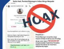 Hati-Hati, Beredar Akun Palsu Mengatasnamakan Kepala DPKP-CK Bojonegoro
