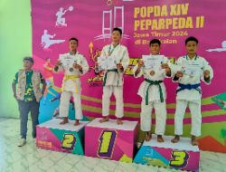Atlet Judo Tuban Raih Emas Dan Perak Di Popda XIV Jatim