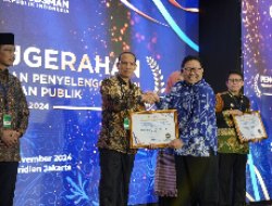 Meningkat, Pemkab Tuban Kembali Raih Penghargaan Dari Ombudsman