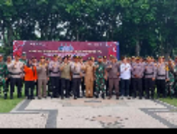 Pj Sekda Bojonegoro Dan Forkopimda Ikuti Apel Pergeseran Pasukan Pengamanan TPS Pilkada 2024