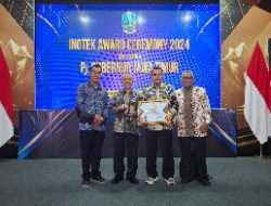 Tuban Raih Penghargaan Inotek Award 2024 : ALTABALA Dorong Efisiensi Pertanian